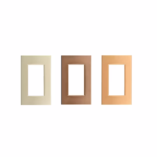 Bolivie italie Design amérique du sud blanc noir argent panneau de couleur interrupteur mural et prise