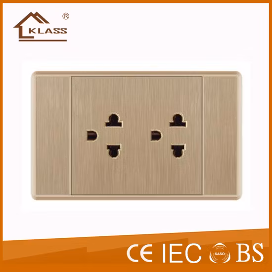 Amérique du Sud Venezuela Prise d'interrupteur mural pour éclairage électrique